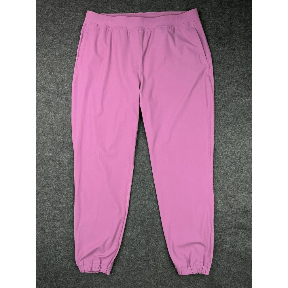 Lululemon Adapted State Jogger Size 14 Lilac Running Zippered Ankles Gym Workout